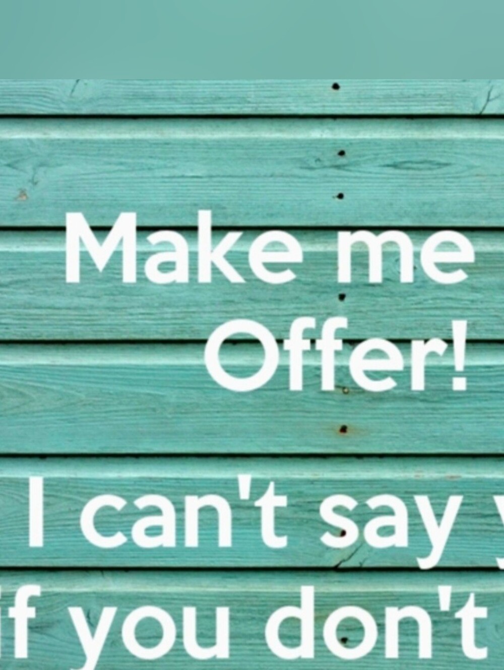 Make Me An Offer